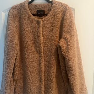 Sanctuary Anthropologie Women's Jacket Boucle Teddy Cozy XL